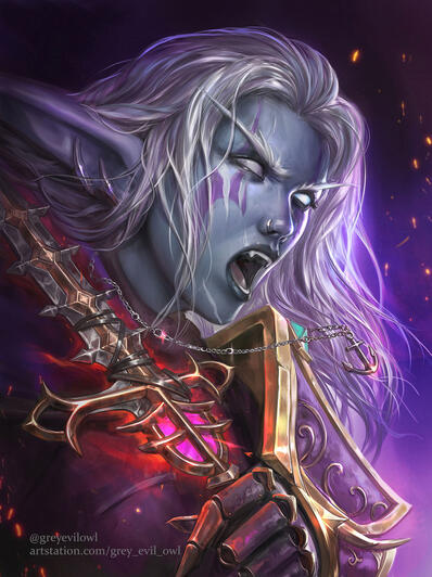 Commission OC for @AryesBaneblade